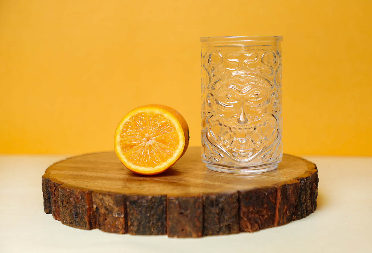 Designer Medium Drinking Glass Tumbler for Water, Cold Drinks, Juice