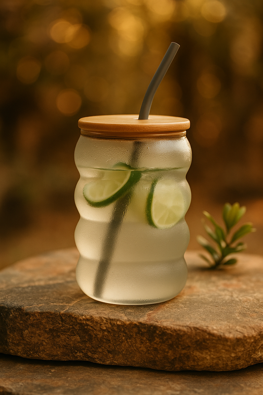 Wave Glass Sipper
