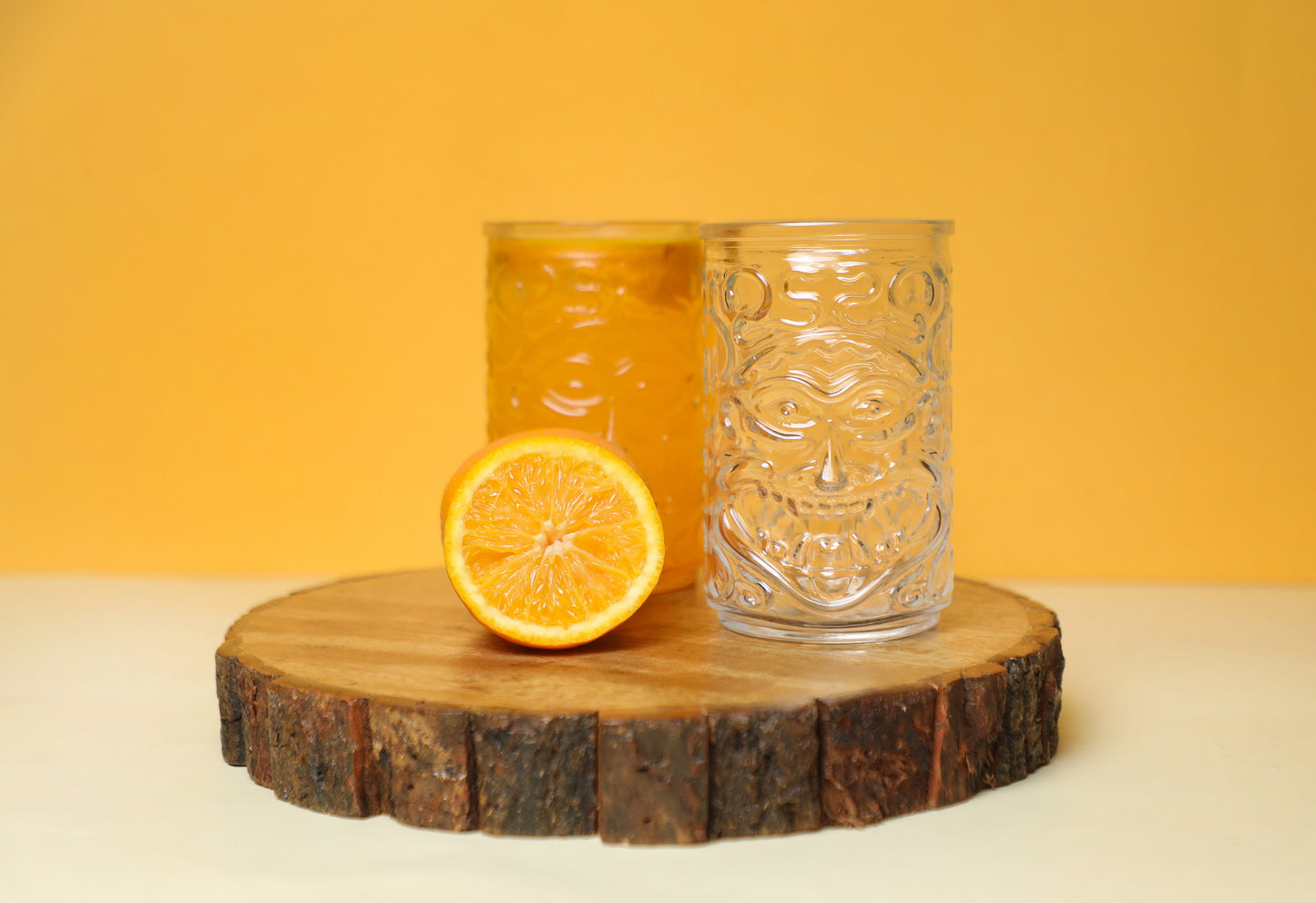 Designer Medium Drinking Glass Tumbler for Water, Cold Drinks, Juice