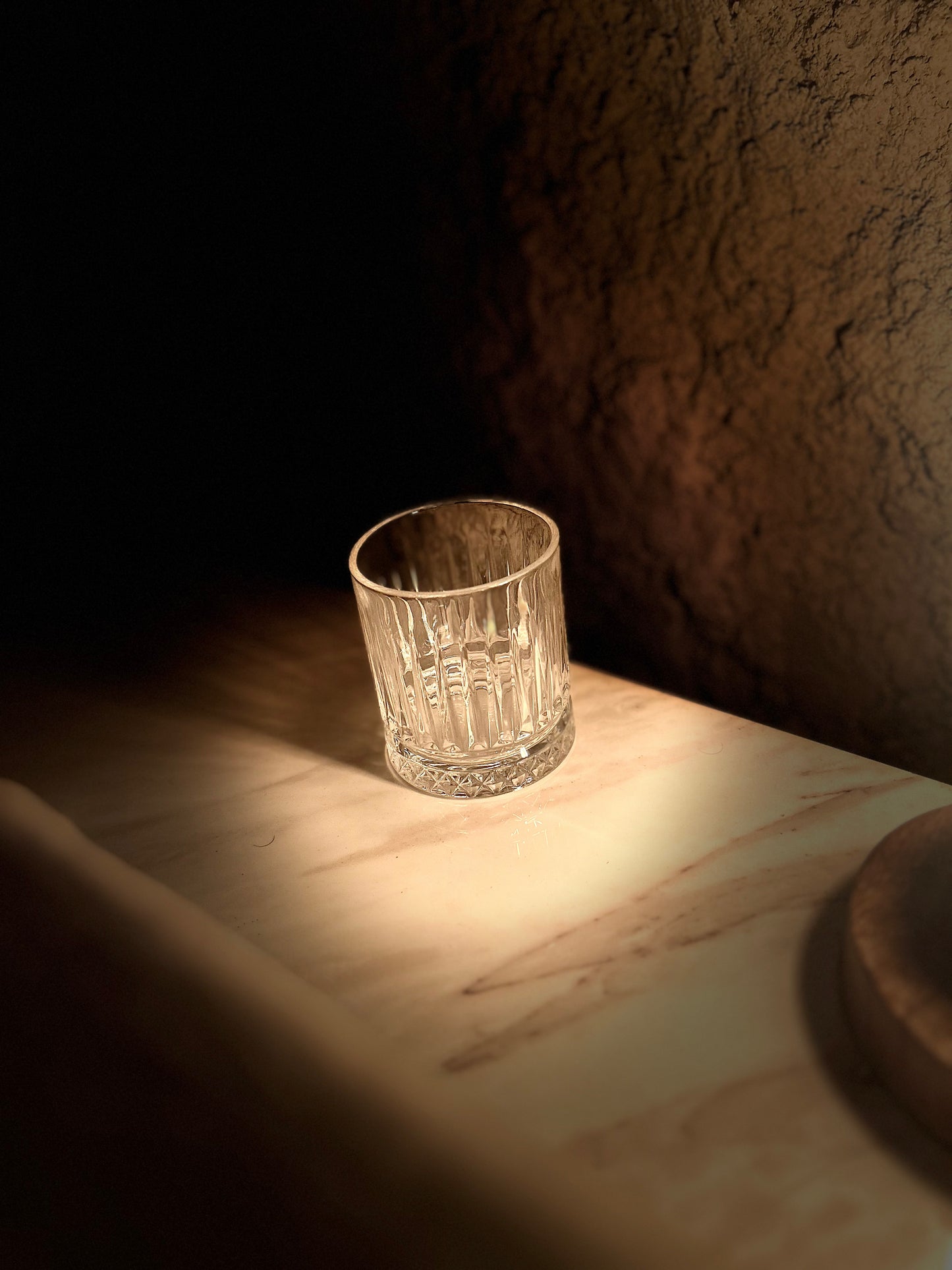 Heavy-Bottom Crystal Tumbler for Cocktails & Spirits