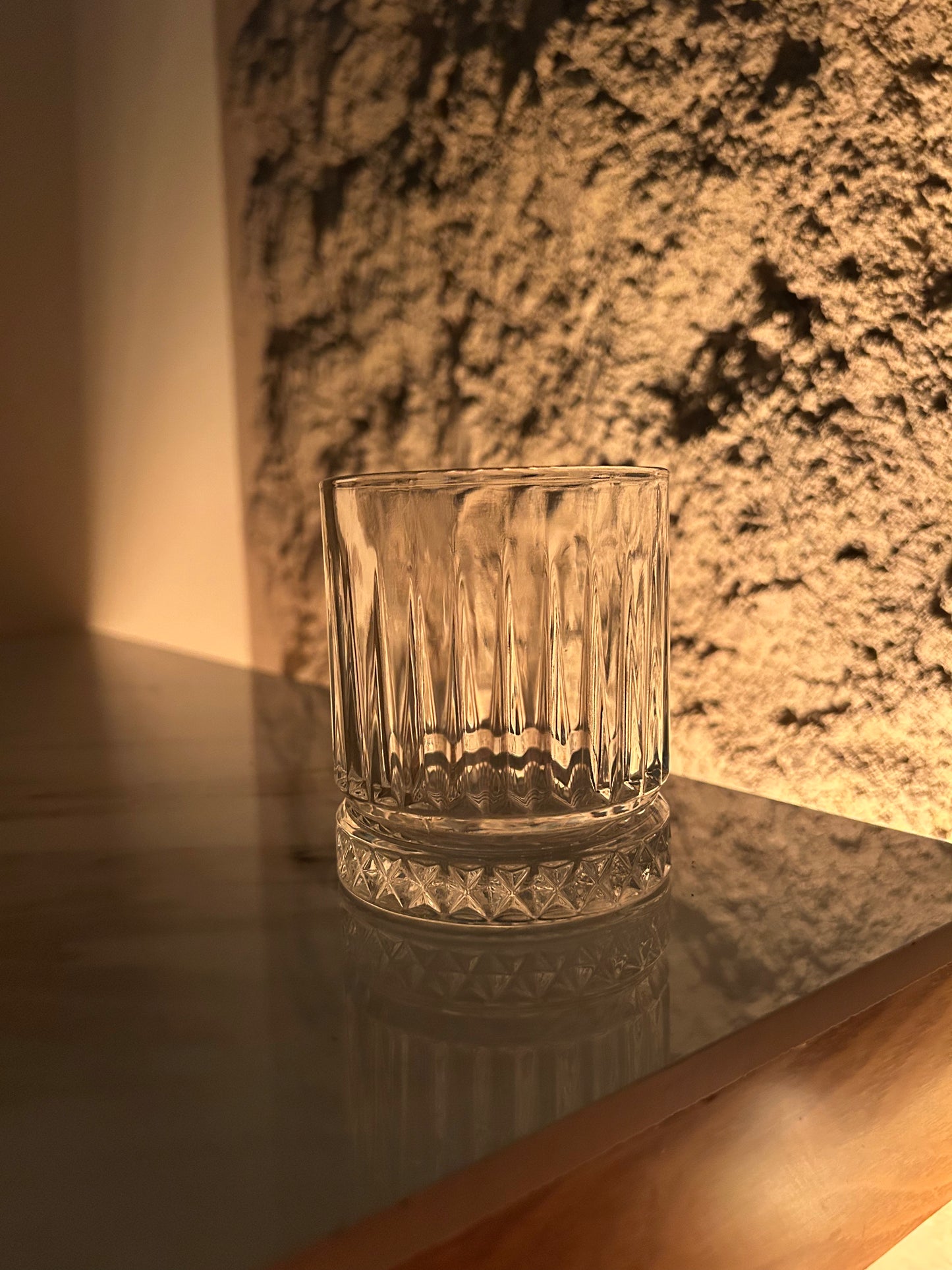 Heavy-Bottom Crystal Tumbler for Cocktails & Spirits
