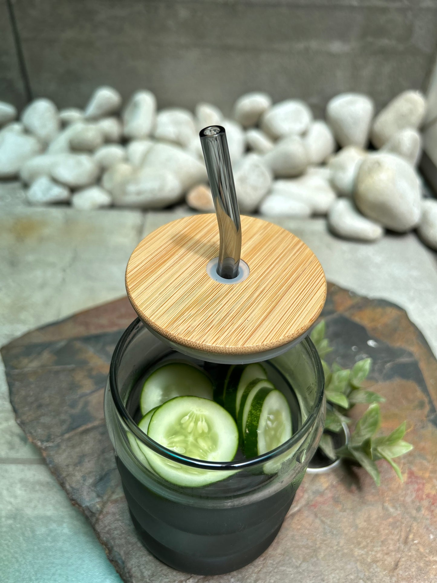Wave Glass Sipper