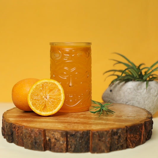 Designer Medium Drinking Glass Tumbler for Water, Cold Drinks, Juice